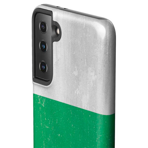 Bulgarian Flag Distressed Galaxy S21 Plus 5G Pro Case